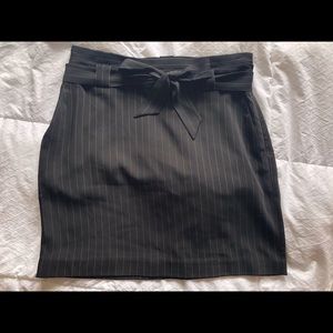 Express Pinstripe Skirt